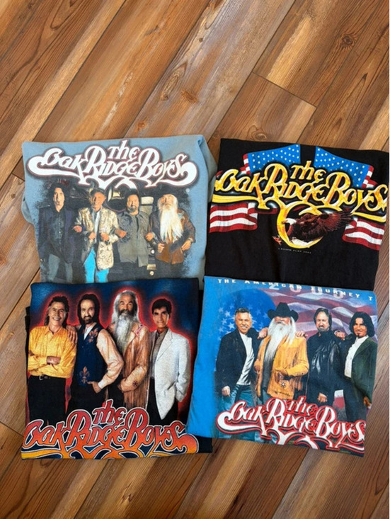 Other - Bundle of Vintage Oak Ridge Boys Band Tshirts size L